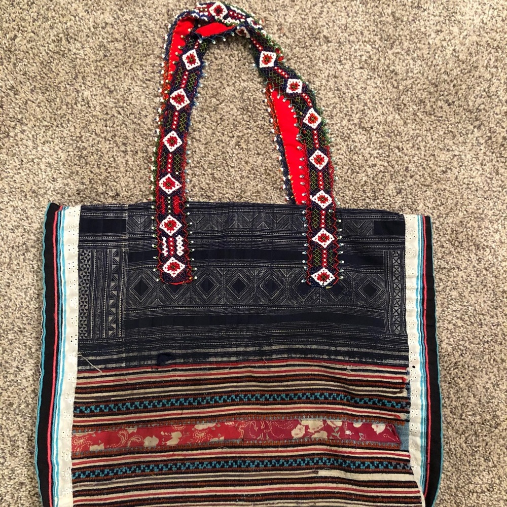 Tricia Fix for Free People Fabric Tote Bag